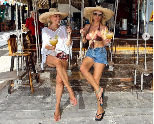 Carmen Negoiță și Dana Săvuică se relaxează în Mexic